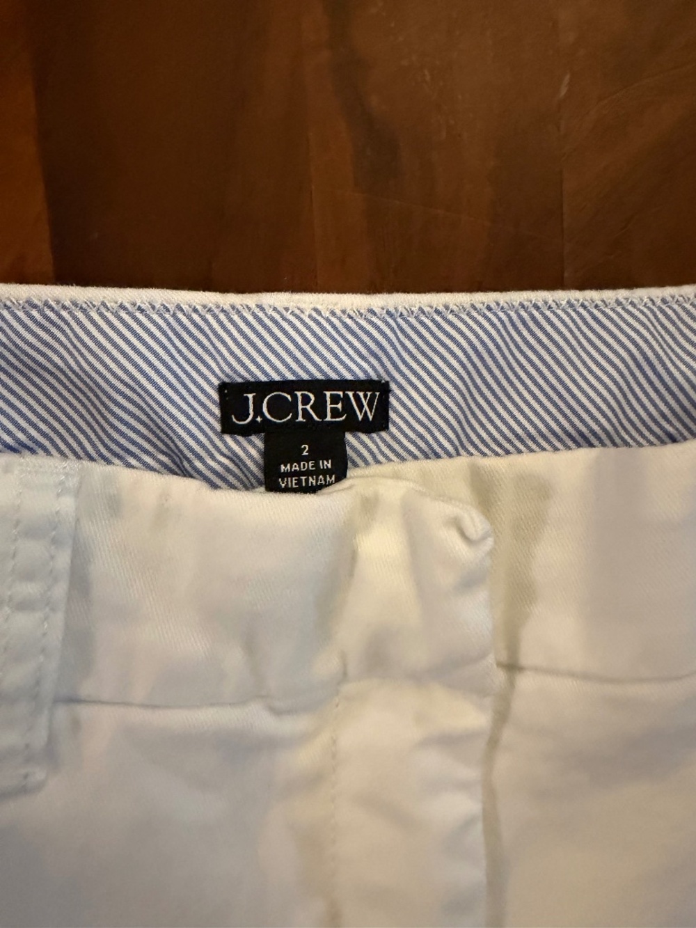 J.Crew White Shorts